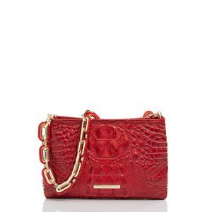 Brahmin Mod Lorelei Melbourne Embossed Leather Shoulder Bag